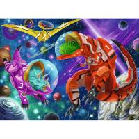 Space Dinosaurs XXL 200pc Jigsaw Puzzle Extra Image 1 Preview